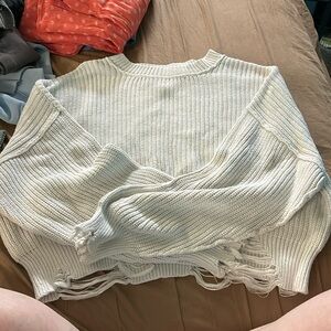 Cropped sweater
